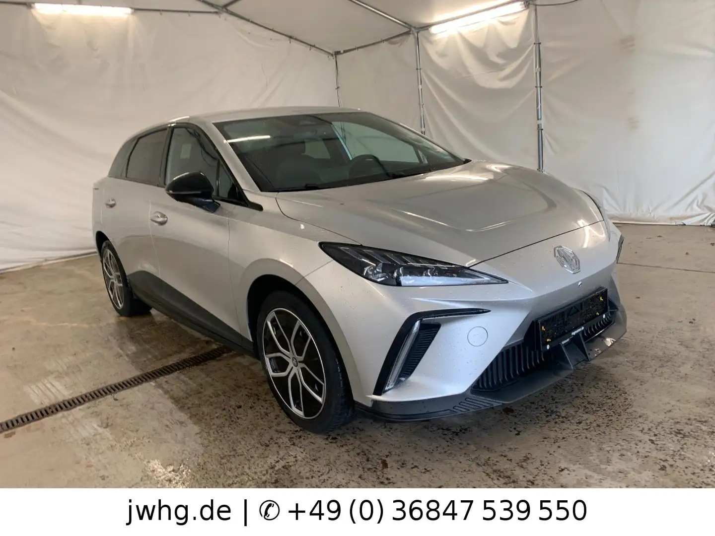 MG MG4 Luxury Leder Navi 360°Kam ACC Wärmep Silber - 2