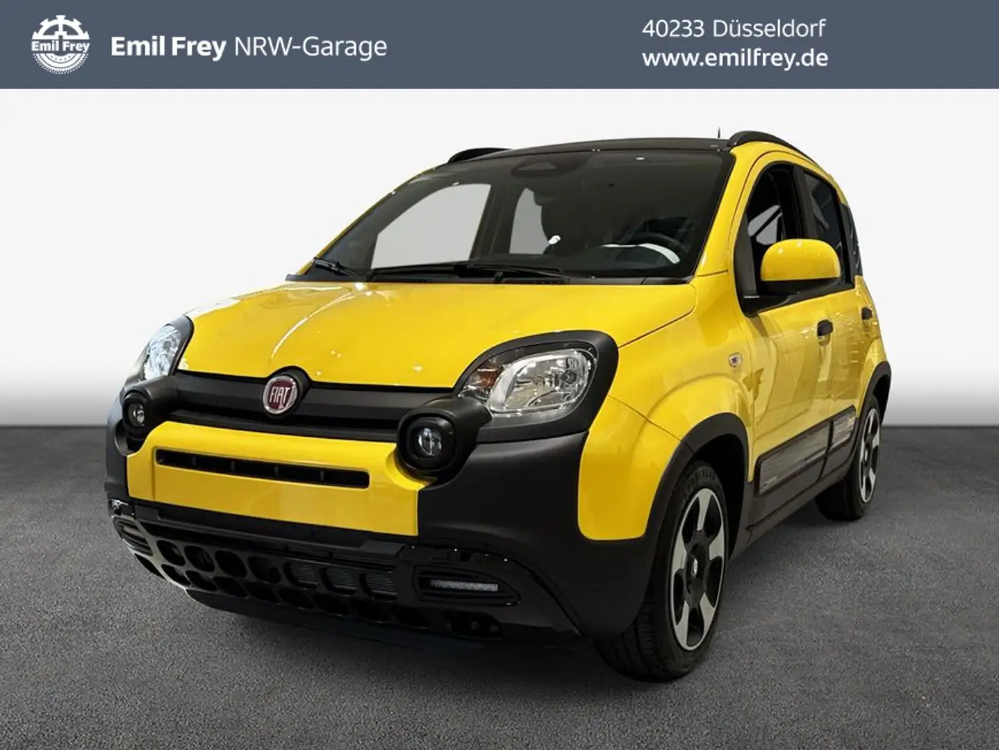 Fiat Panda 1.0 GSE Hybrid Cross Gelb - 1
