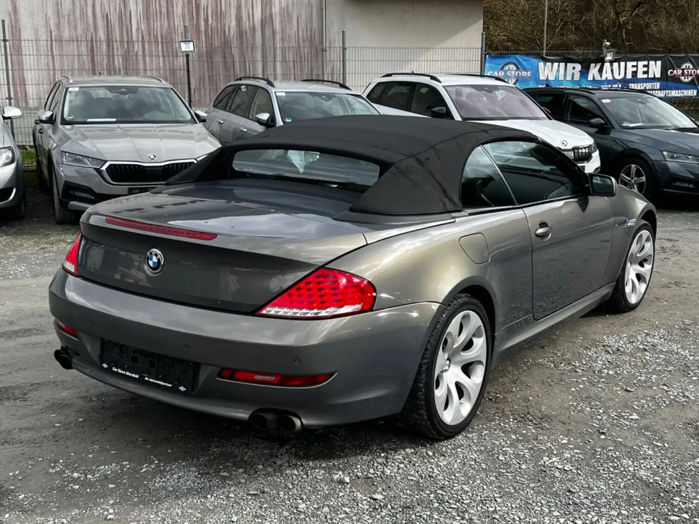 BMW 635 6 Cabrio 635d*M-SPORT*INDIVIDUAL*F1*FACELIFT*TOP Szary - 2