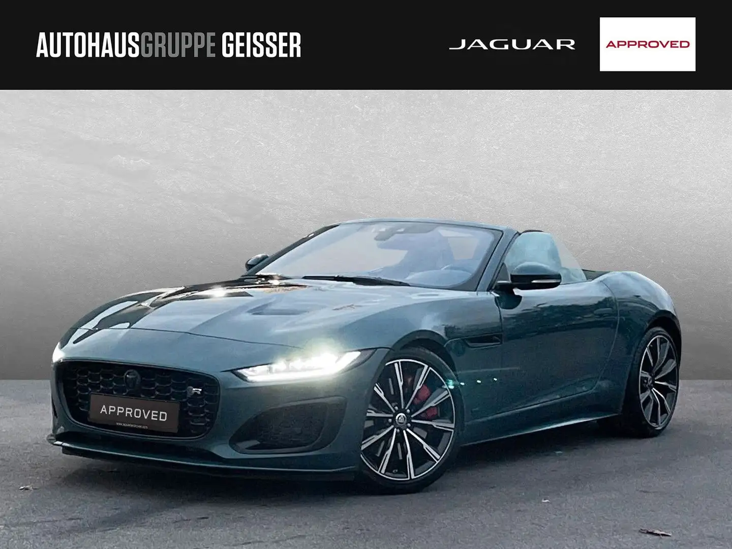 Jaguar F-Type P575 AWD  R75 V8 Cabriolet Vert - 1
