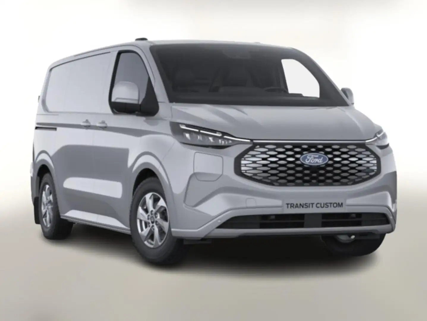 Ford E-Transit Custom Limited 71kWh L1 AHK ProPower 160 kW (21... Grau - 1