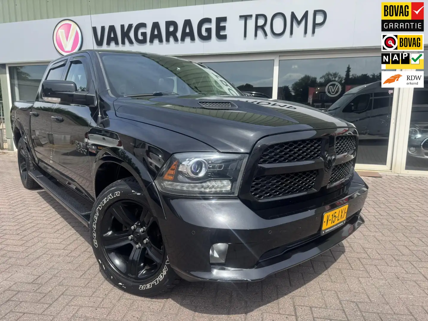 Dodge RAM Van 1500 sport|marge| all black Zwart - 1
