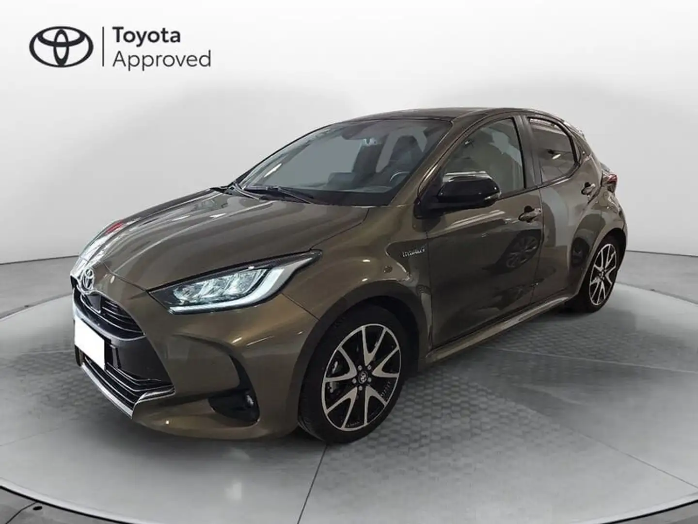 Toyota Yaris 1.5 Hybrid 5 porte Lounge Bronzo - 1