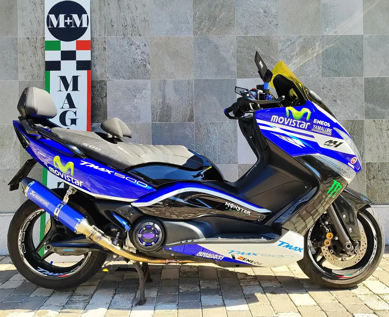 Yamaha TMAX 500 Blauw - 1