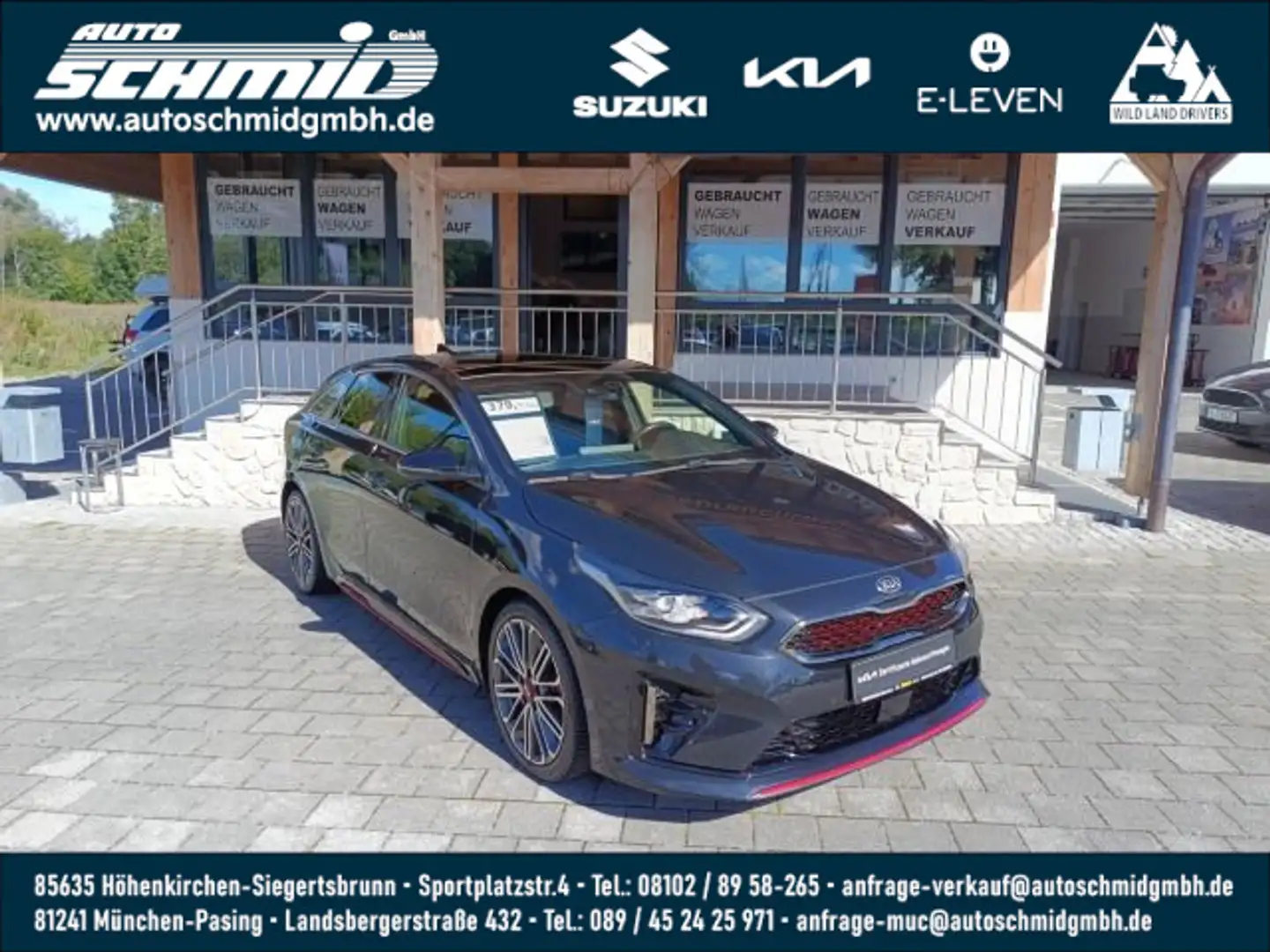 Kia ProCeed / pro_cee'd PROCEED 1.6T DCT7 GT |NAV|GSD|KOMF Noir - 1