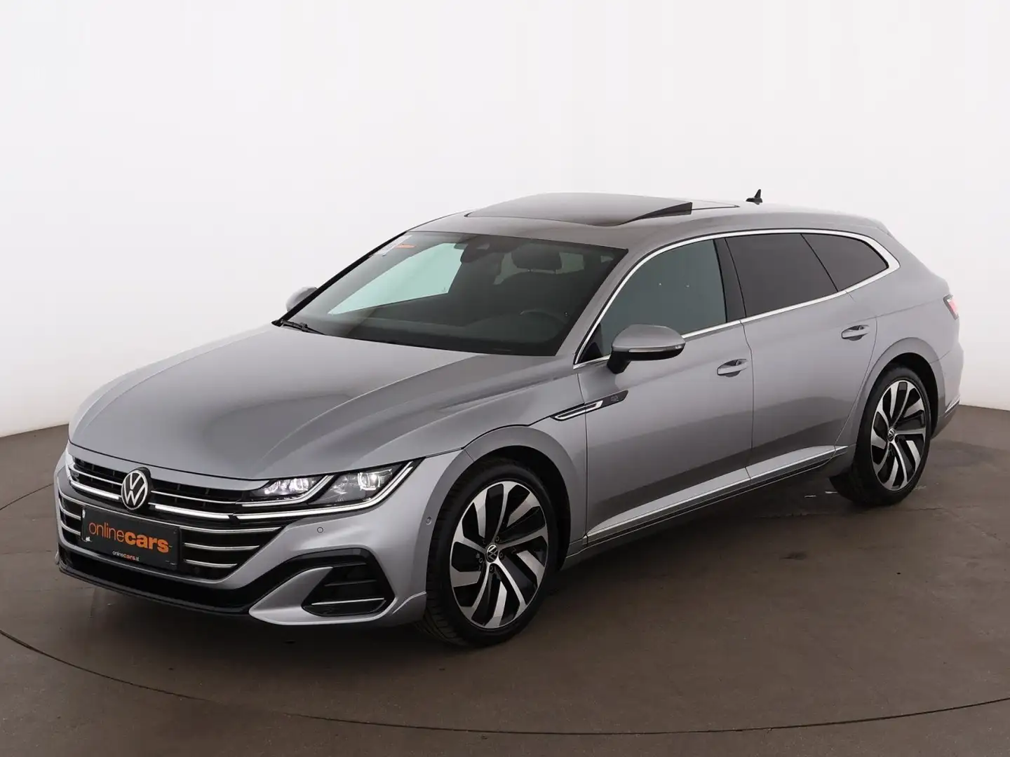 Volkswagen Arteon SB 2.0 TDI R-Line Aut MATRIX SKY RADAR Silber - 2