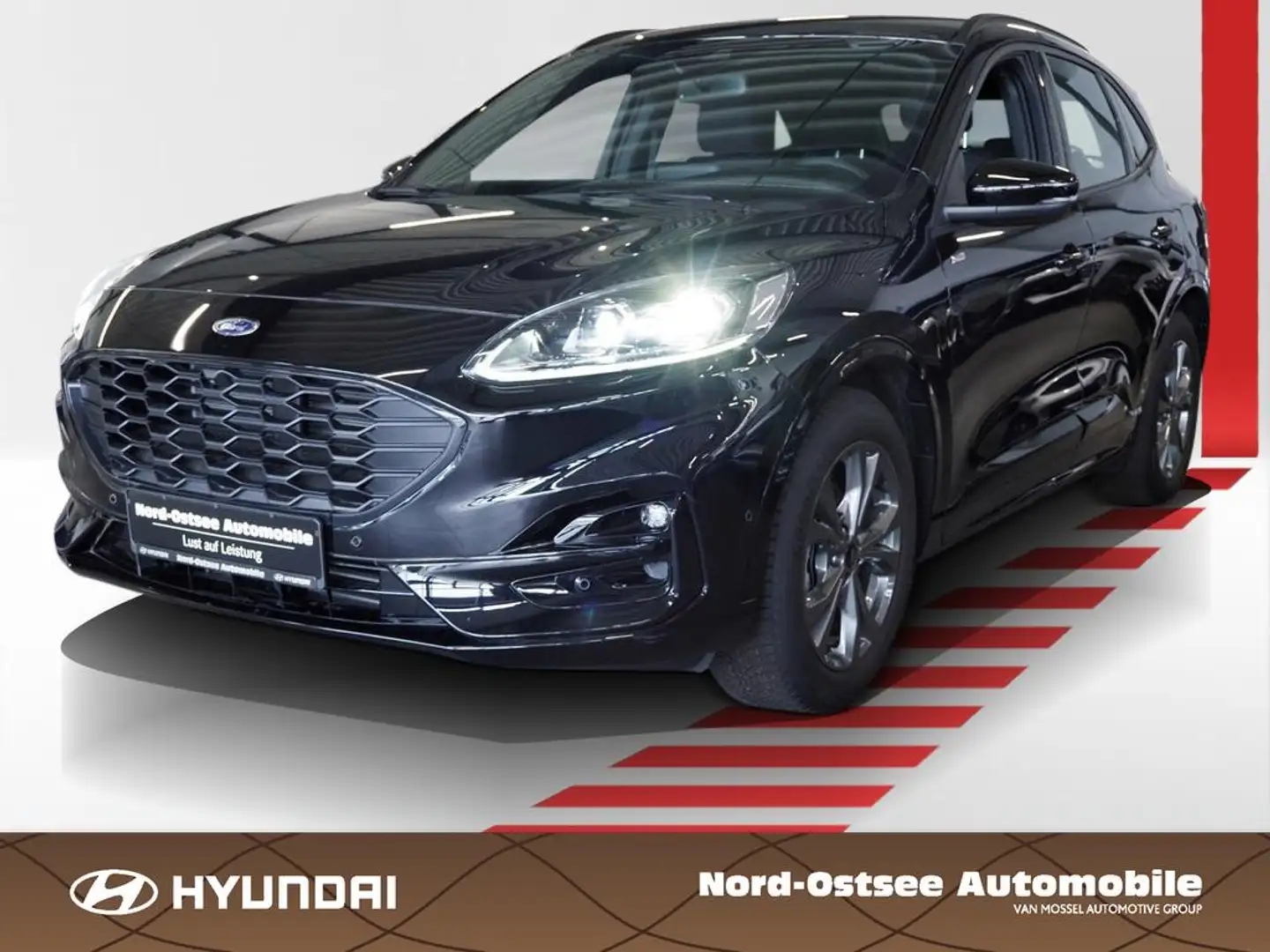 Ford Kuga 1.5 ST-Line LED KAMERA AMBIENTE TOTWINKEL Noir - 1