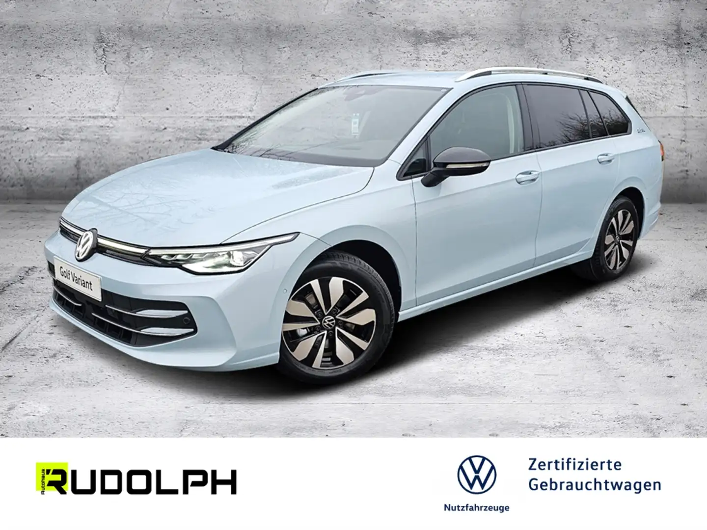 Volkswagen Golf Variant VIII 1.5 eTSI Goal DSG LED HUD Navi AHK SHZ ACC 3- Blau - 1