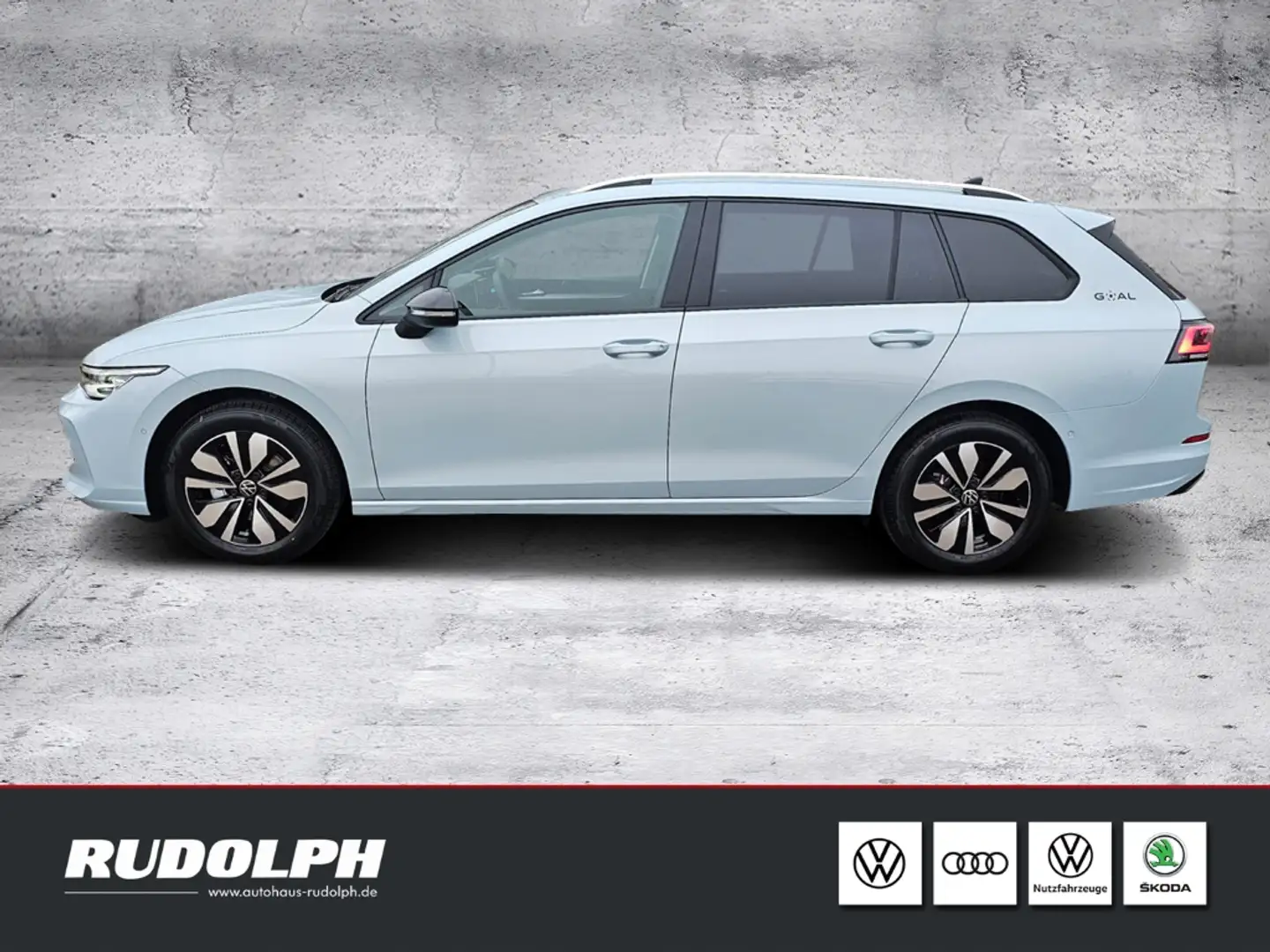 Volkswagen Golf Variant VIII 1.5 eTSI Goal DSG LED HUD Navi AHK SHZ ACC 3- Blau - 2
