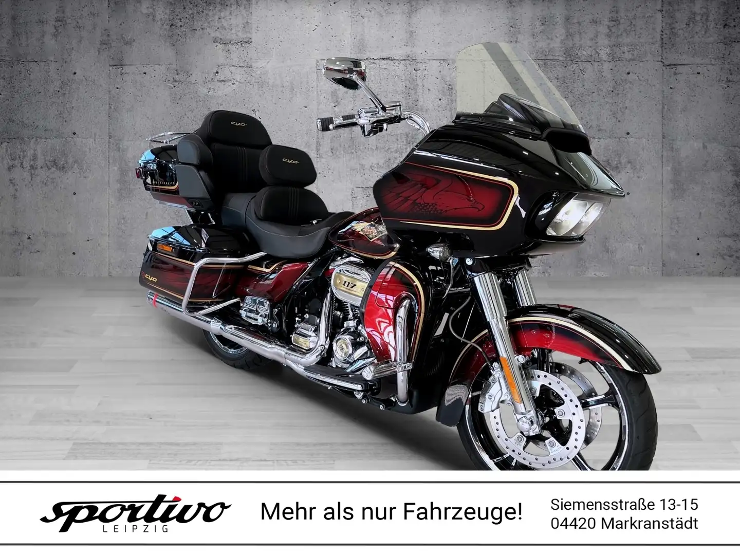 Harley-Davidson Road Glide CVO Limited Anniversary 307/1500 Červená - 1
