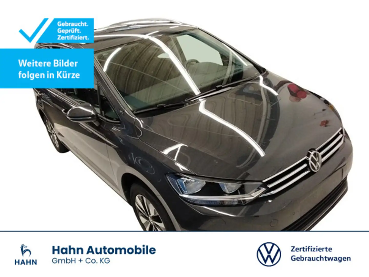 Volkswagen Touran 2.0TDI DSG Move 7-Sitze AHK Navi App-Conn Grau - 1