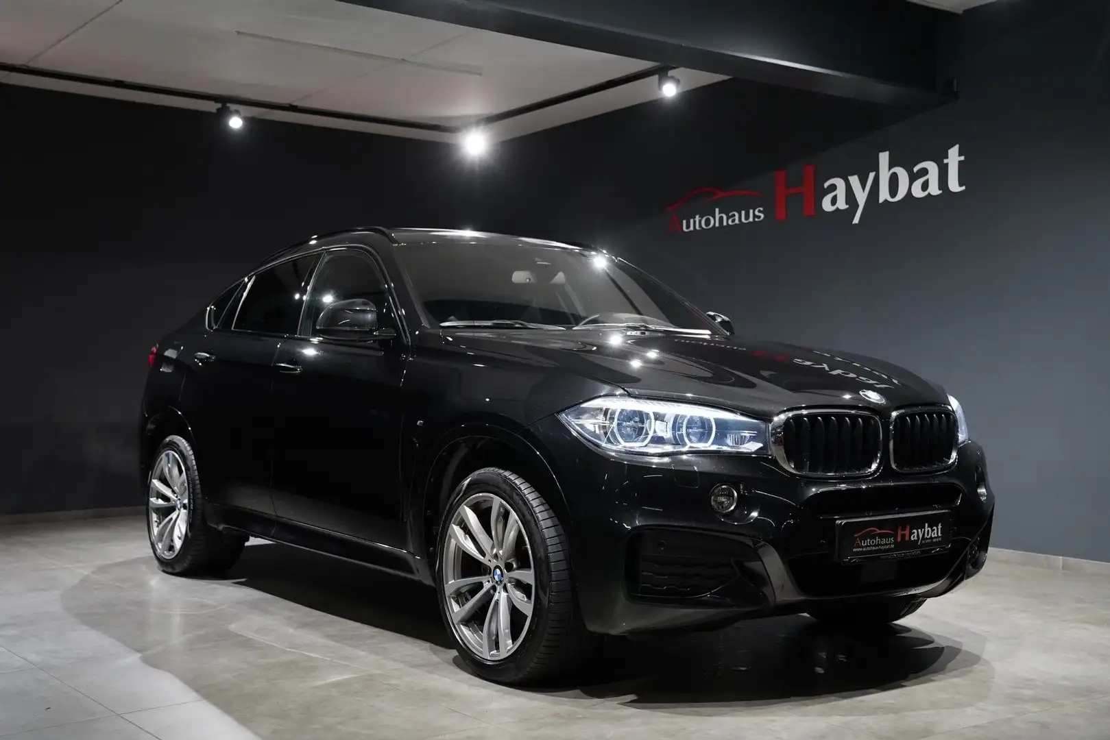 BMW X6 xD 30d M Sport-HuD-RFK-SoftCl-ACC-GSD-AHK Schwarz - 1