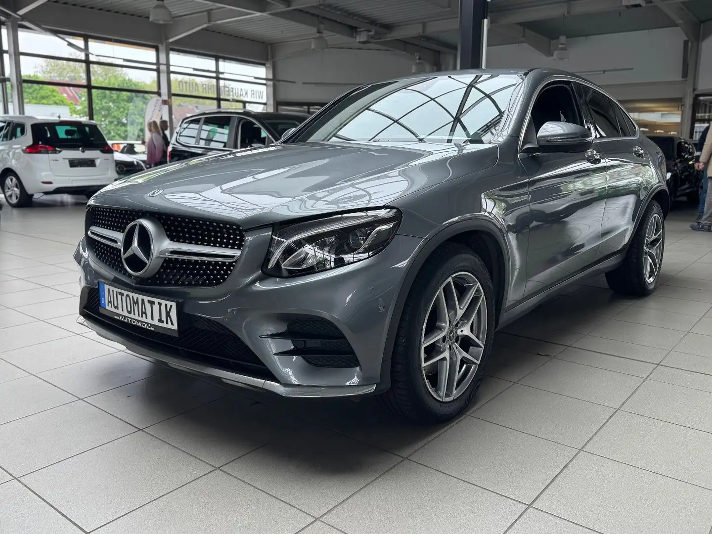 Mercedes-Benz GLC 220 d Coupe 4Matic *AMG-line*Autom. Gris - 1