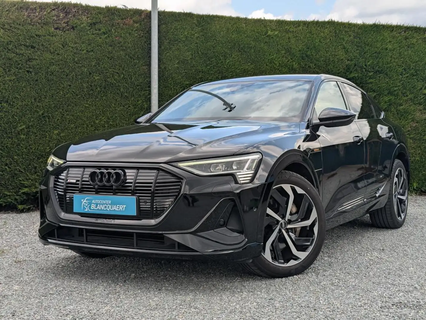 Audi e-tron Sportback Q8 e-tron - 2x s-line + black style - ma Zwart - 1