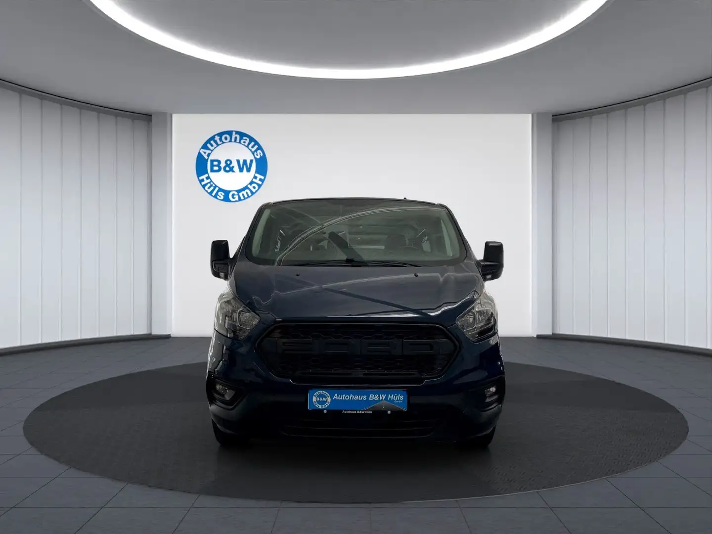Ford Transit Custom 320 1Ha.*DoKa*6-SITZ*KLIMA*TEMPOM Blau - 2
