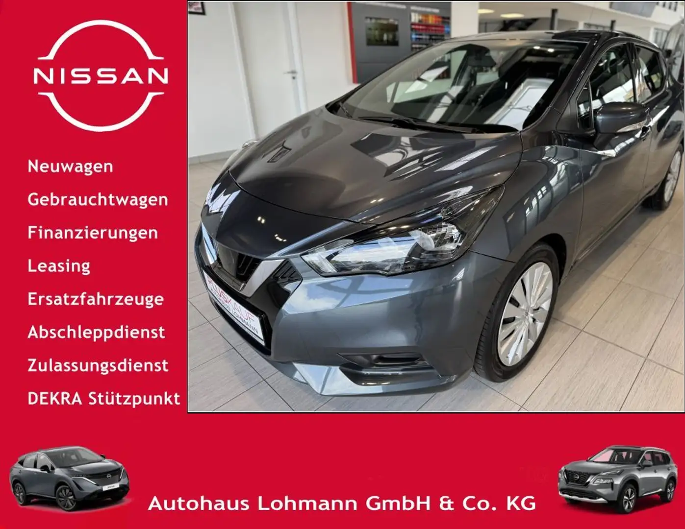 Nissan Micra 1.0 IG-T Acenta CarPlay Android Auto Grau - 1