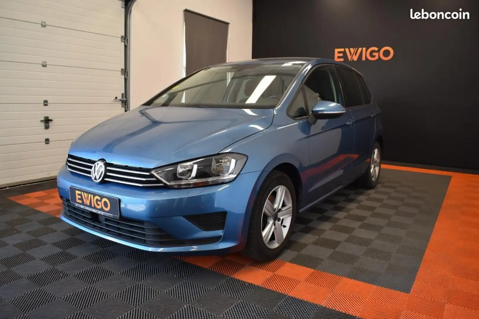 Volkswagen Golf Sportsvan 1.6 TDI 110ch LOUNGE ACC RADAR AV AR SIEGES CHAUFF Mavi - 2