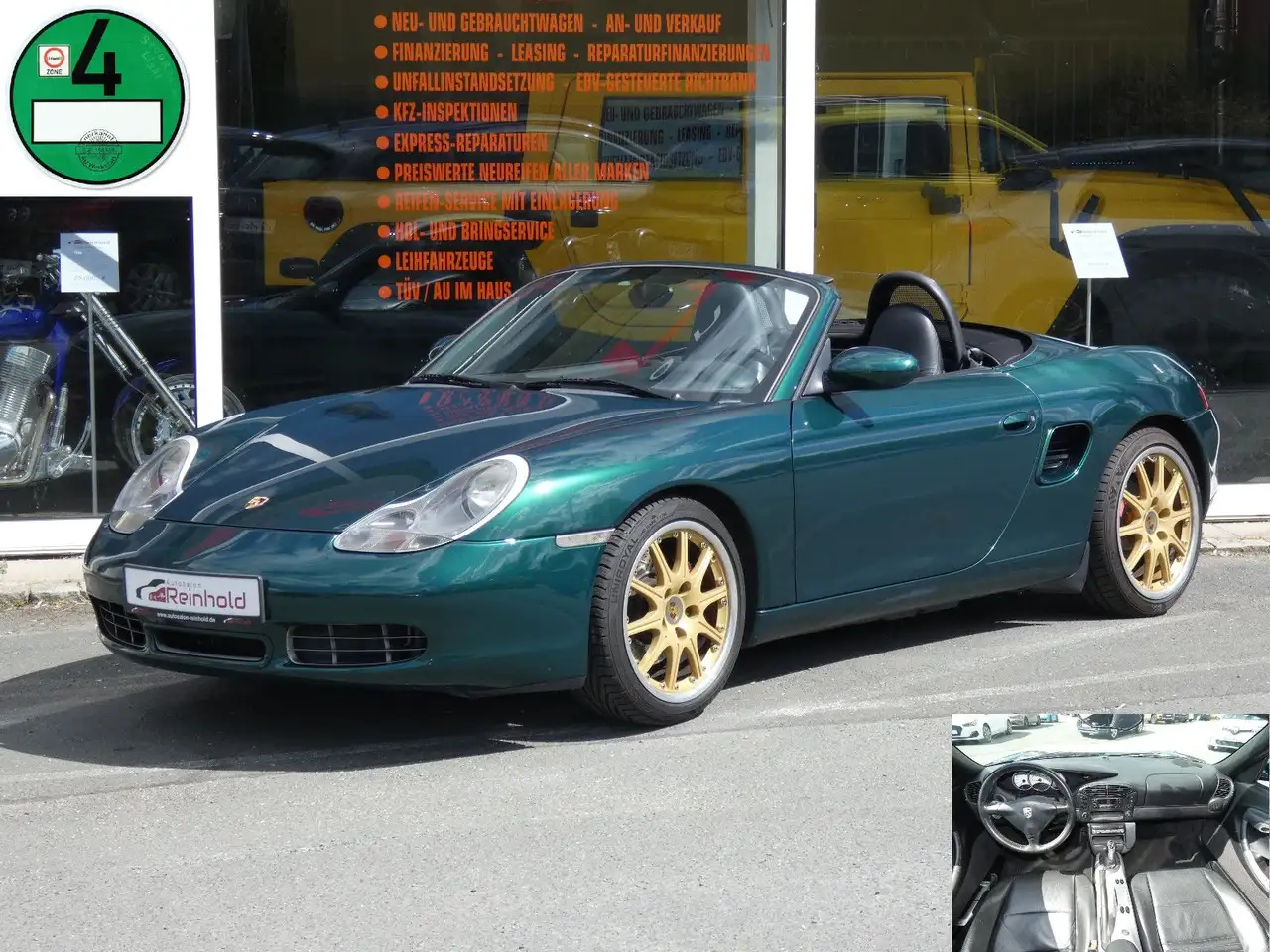 Porsche Boxster S 986 + Seltene Farbkombi + Verdeck NEU, foto 1