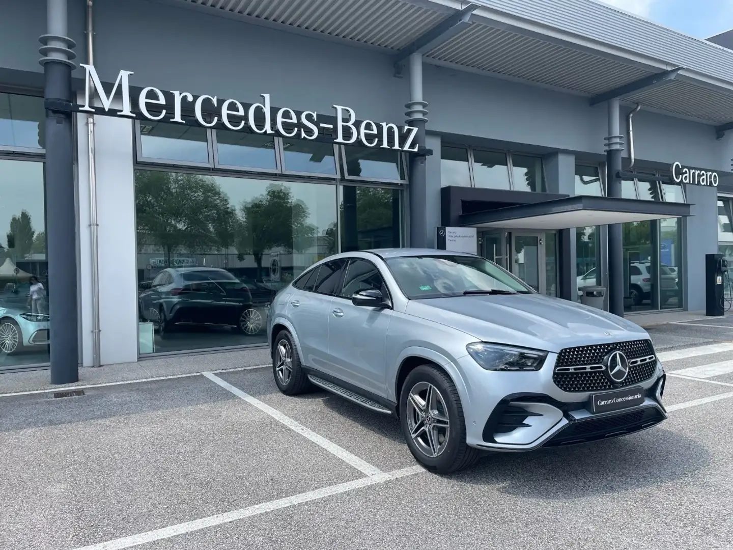 Mercedes-Benz GLE 350 de 4MATIC Plug-in hybrid Coupe Silber - 1
