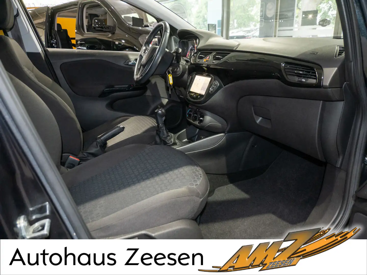 Opel Corsa 1.0 Edition ecoFlex PDC SHZ KAMERA Schwarz - 2