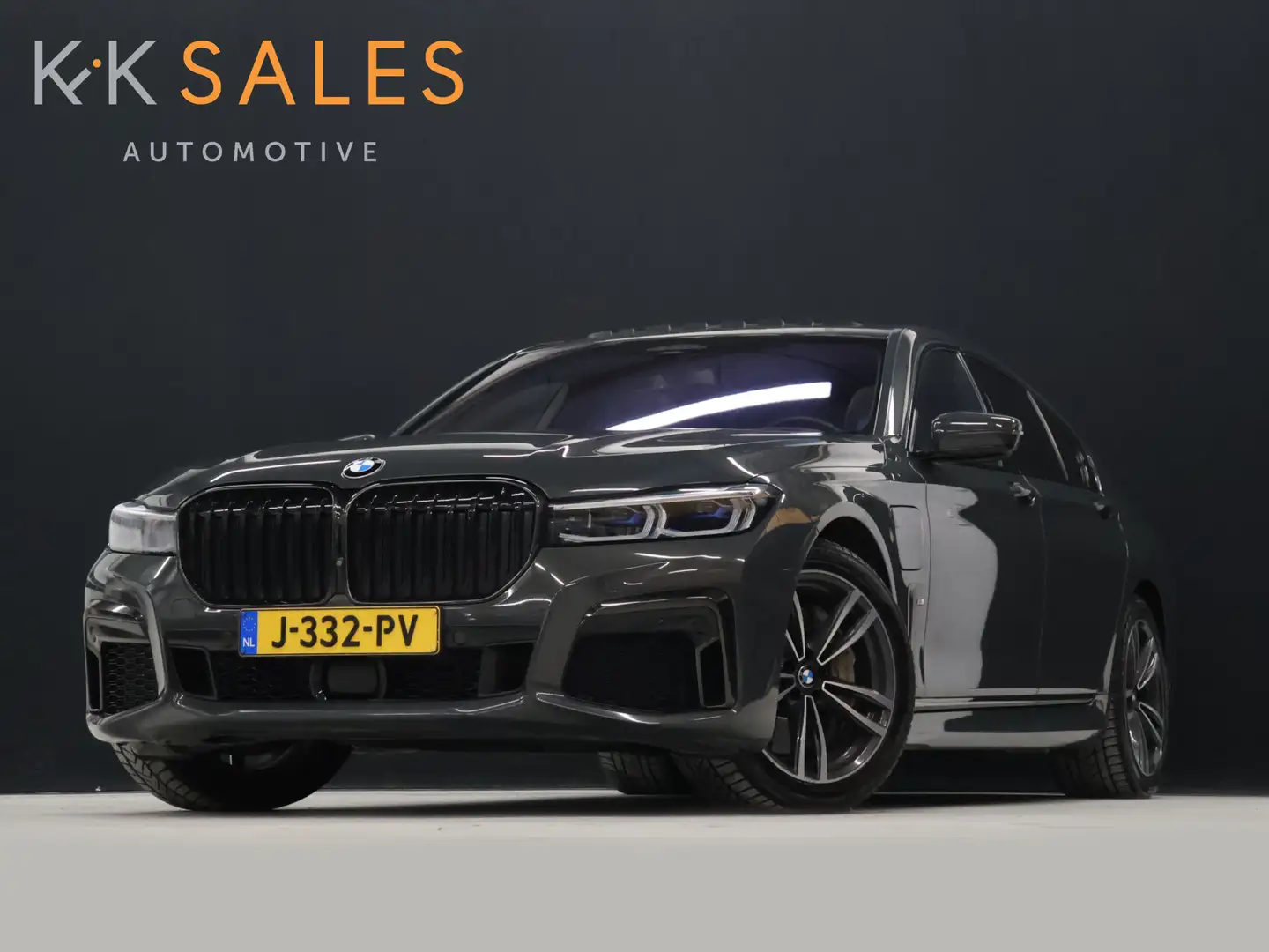 BMW 745 7-serie 745e High Executive M Sport [SCHUIFKANTELD Gris - 1