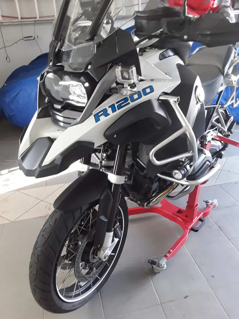 BMW R 1200 GS Adventure Komfortpaket, Touringpaket, Dynamicpaket Weiß - 2