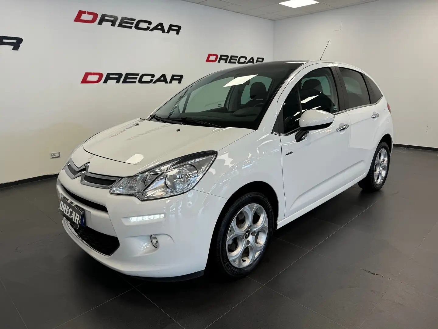 Citroen C3 C3 1.2 puretech Monna Lisa (exclusive) 82cv my16 Blanc - 1