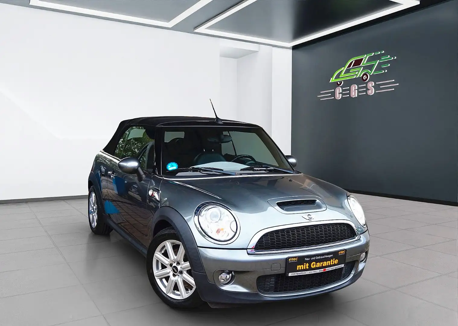MINI Cooper S Cabrio *Chili~SHZ~PDC~Leder~Kette Erneu. Grau - 1
