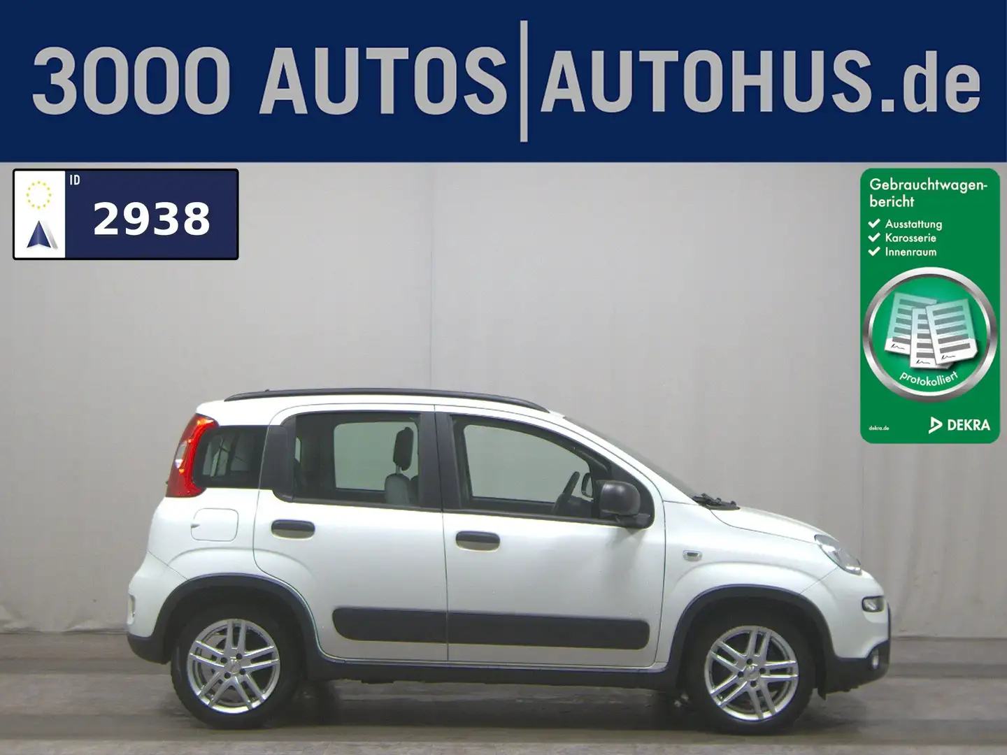 Fiat Panda 1.0 Shz Klima Weiß - 1