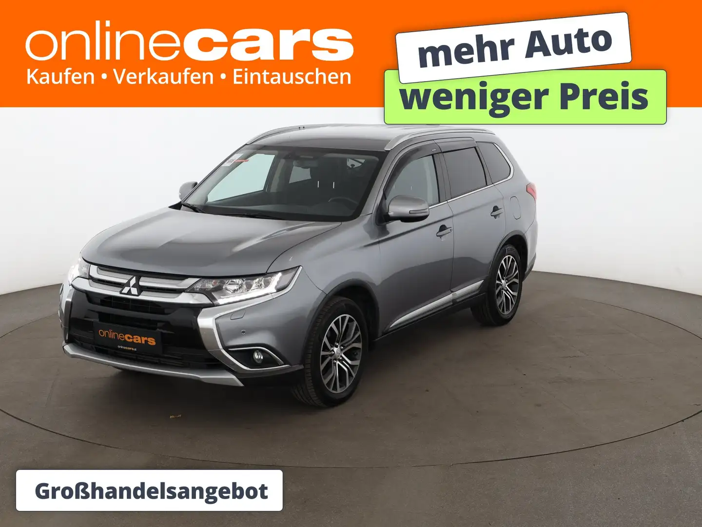 Mitsubishi Outlander 2.2 DI-D 4x4 Aut AHK NAVI SITZHZG R-CAM Grau - 1