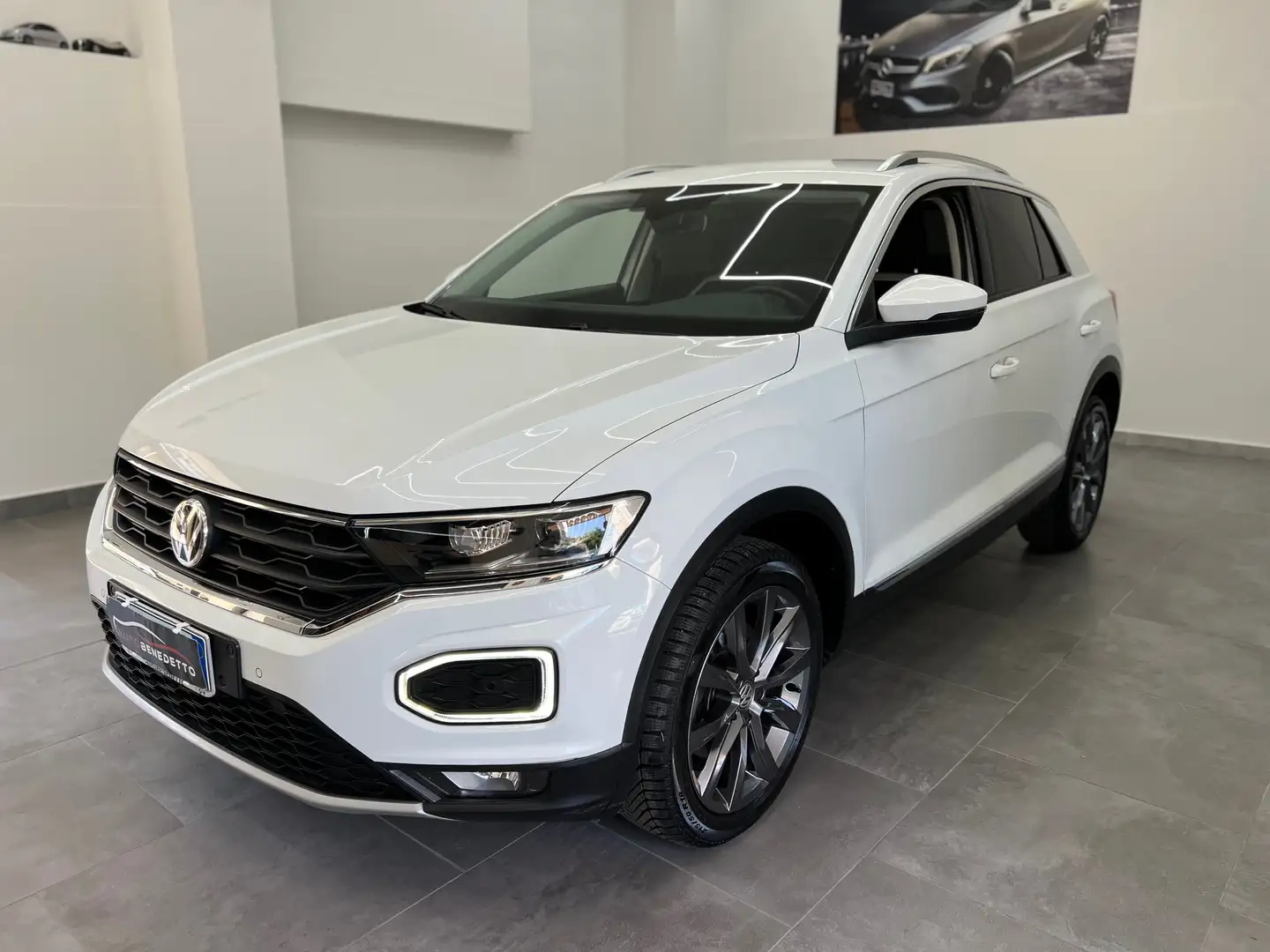 Volkswagen T-Roc T-Roc 2.0 tdi Advanced 4motion Bianco - 2