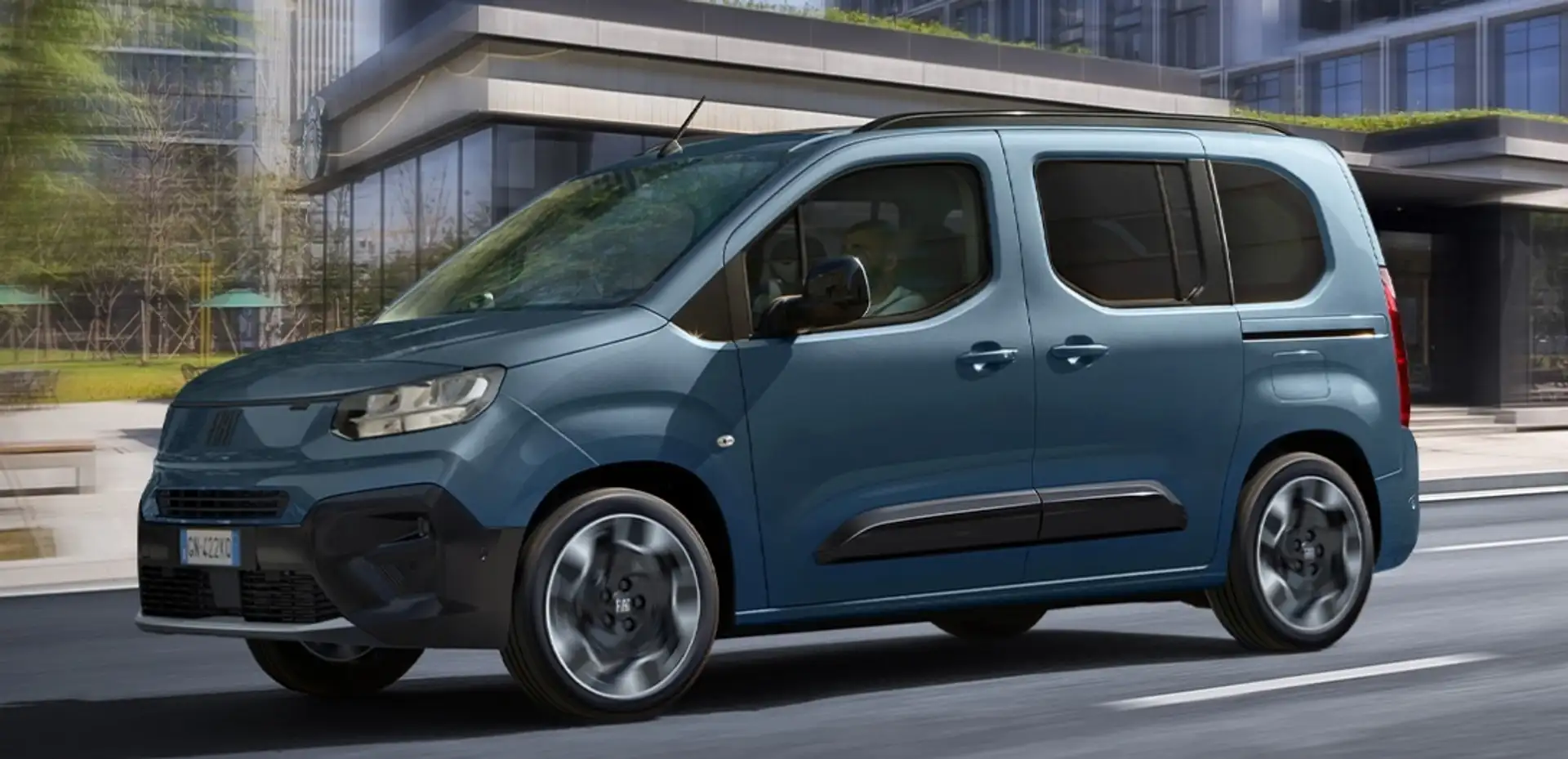 Fiat Doblo 50kWh  +Launch Pack Blu/Azzurro - 2