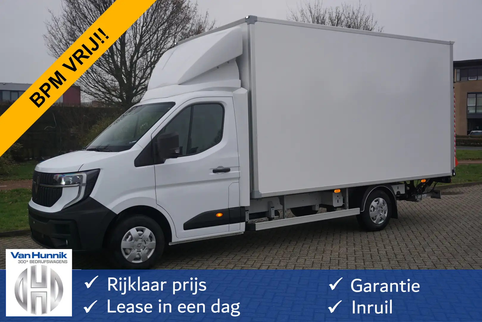Renault Master T35 170PK L4 Bakwagen BPM VRIJ!! 10"Scherm Apple C Weiß - 1