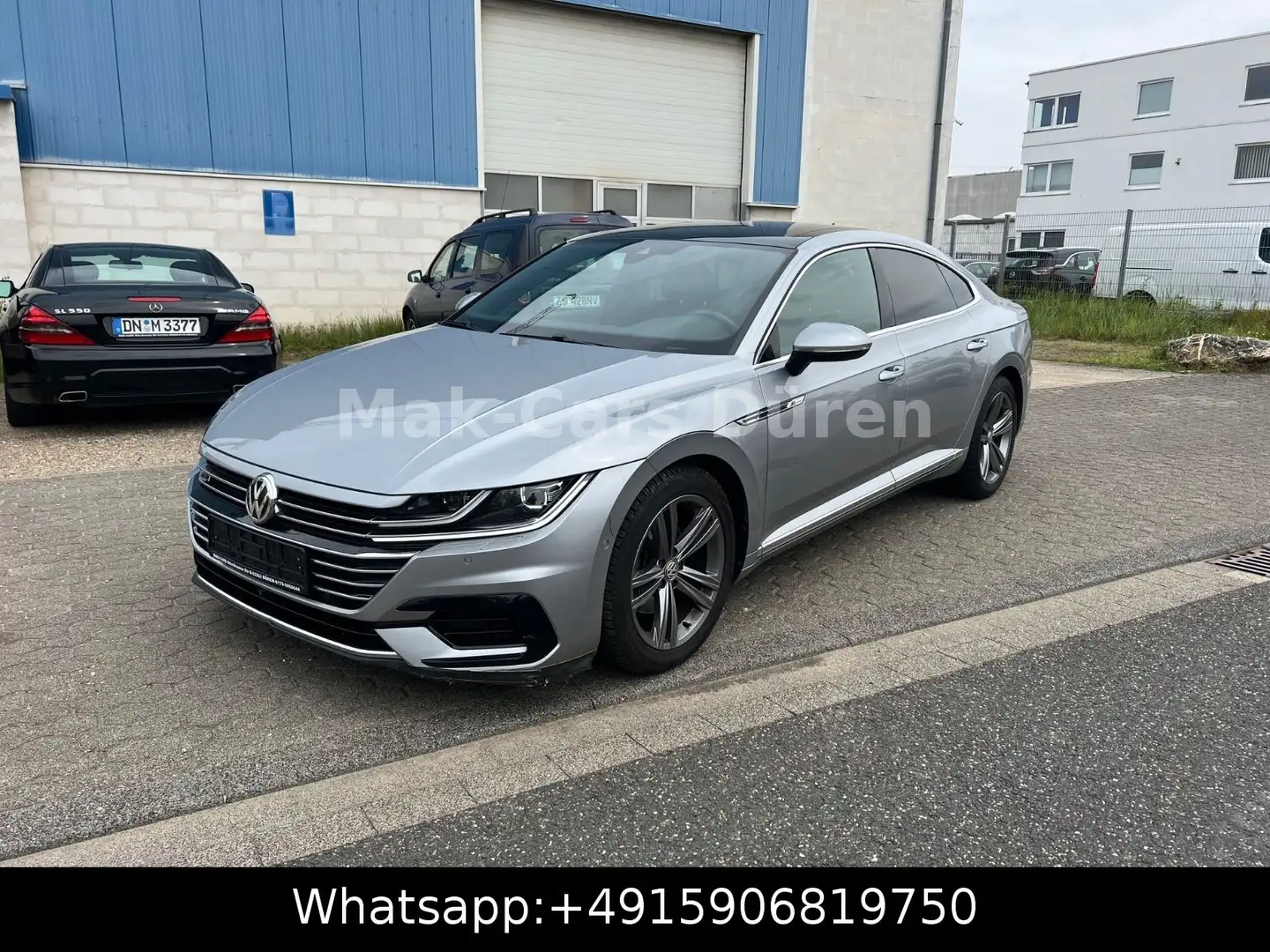 Volkswagen Arteon R-Line 4Motion srebrna - 1