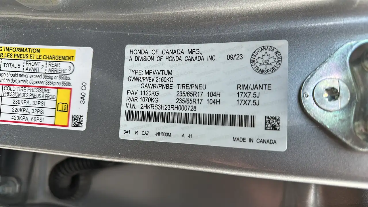 Honda CR-V снимка Honda CR-V