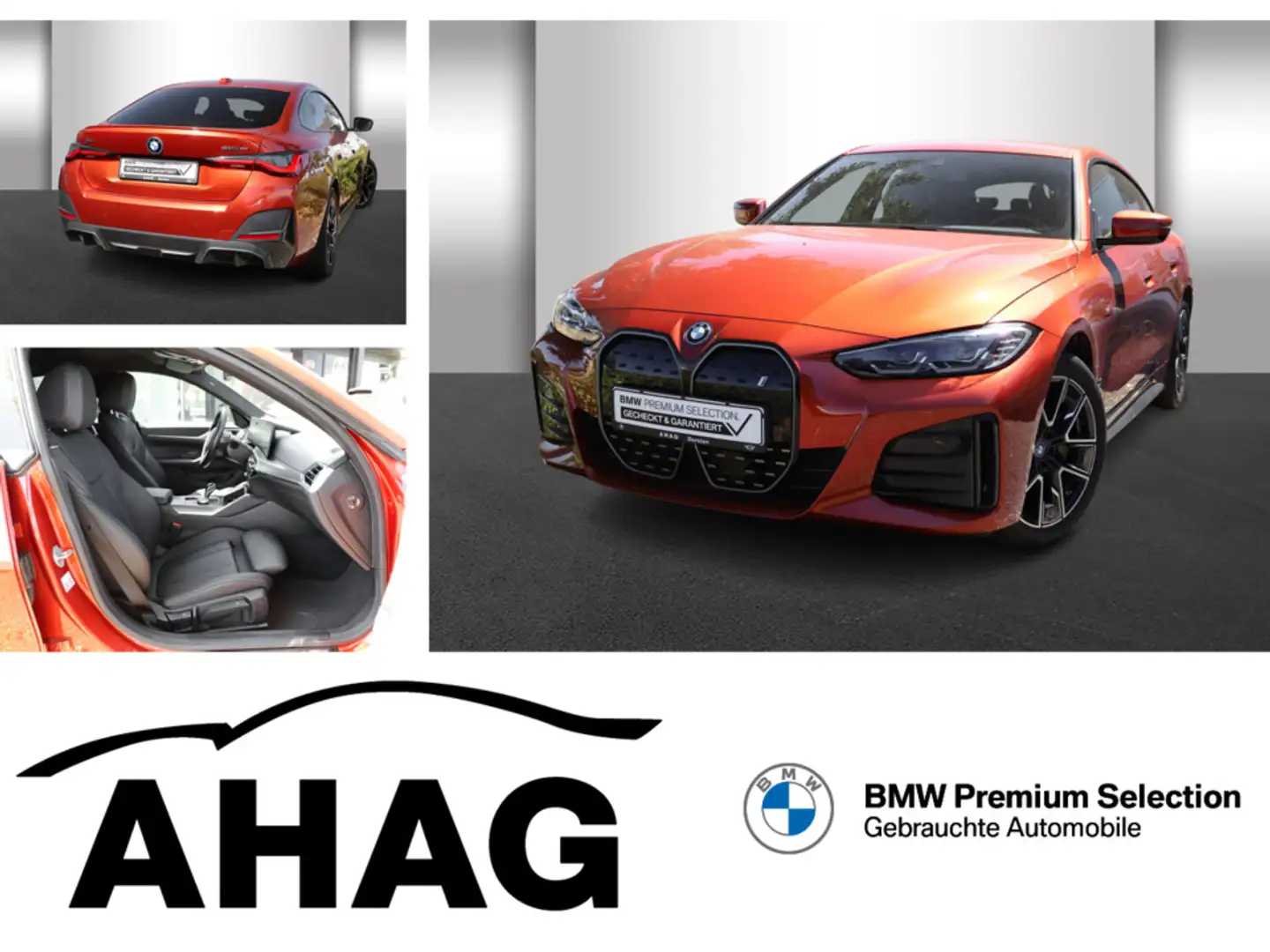 BMW i4 eDrive40 M Sport Orange - 1
