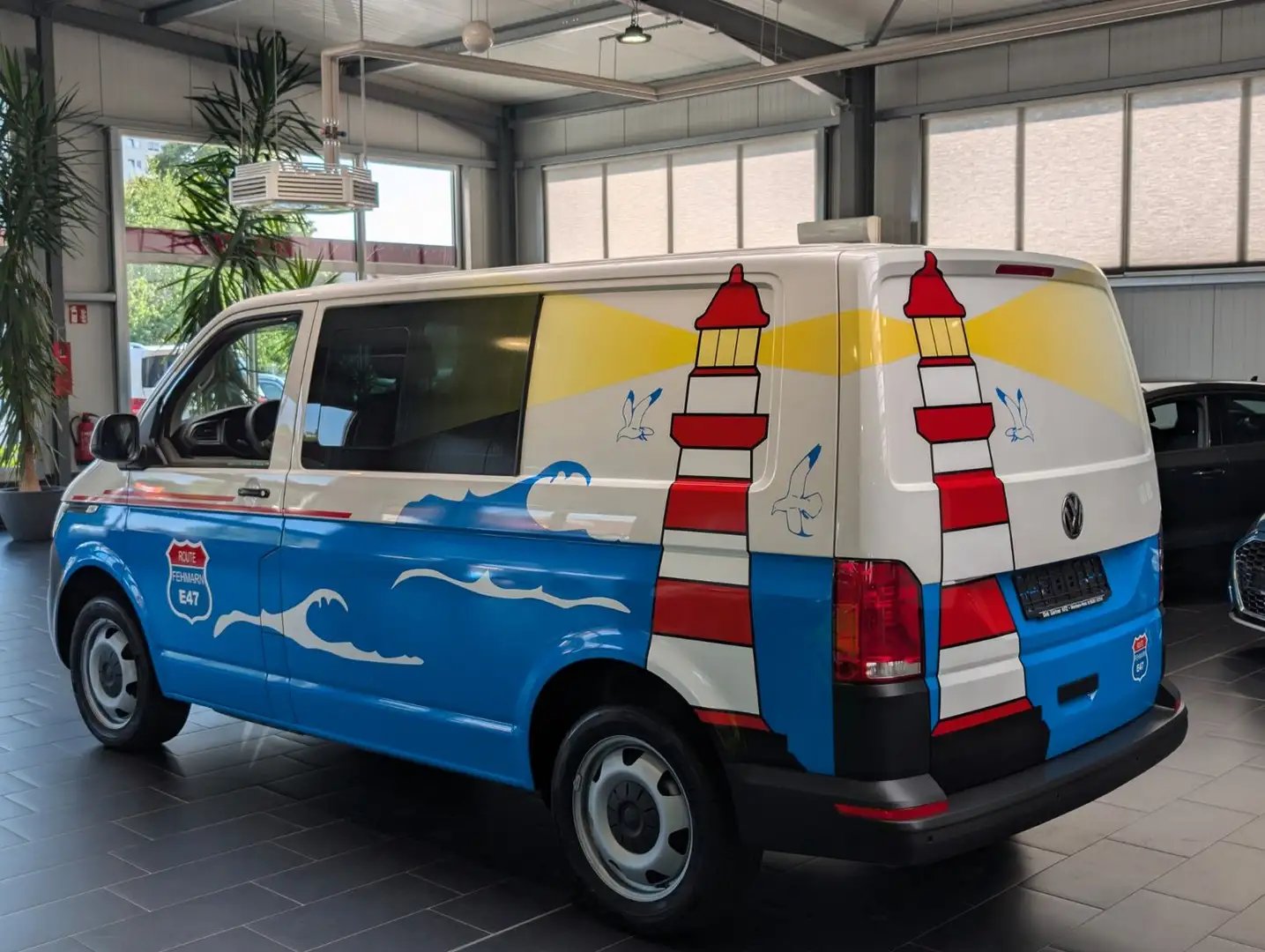 Volkswagen T6 Transporter Transporter T6.1 Klima Standheizung PDC 1. Hand Weiß - 2