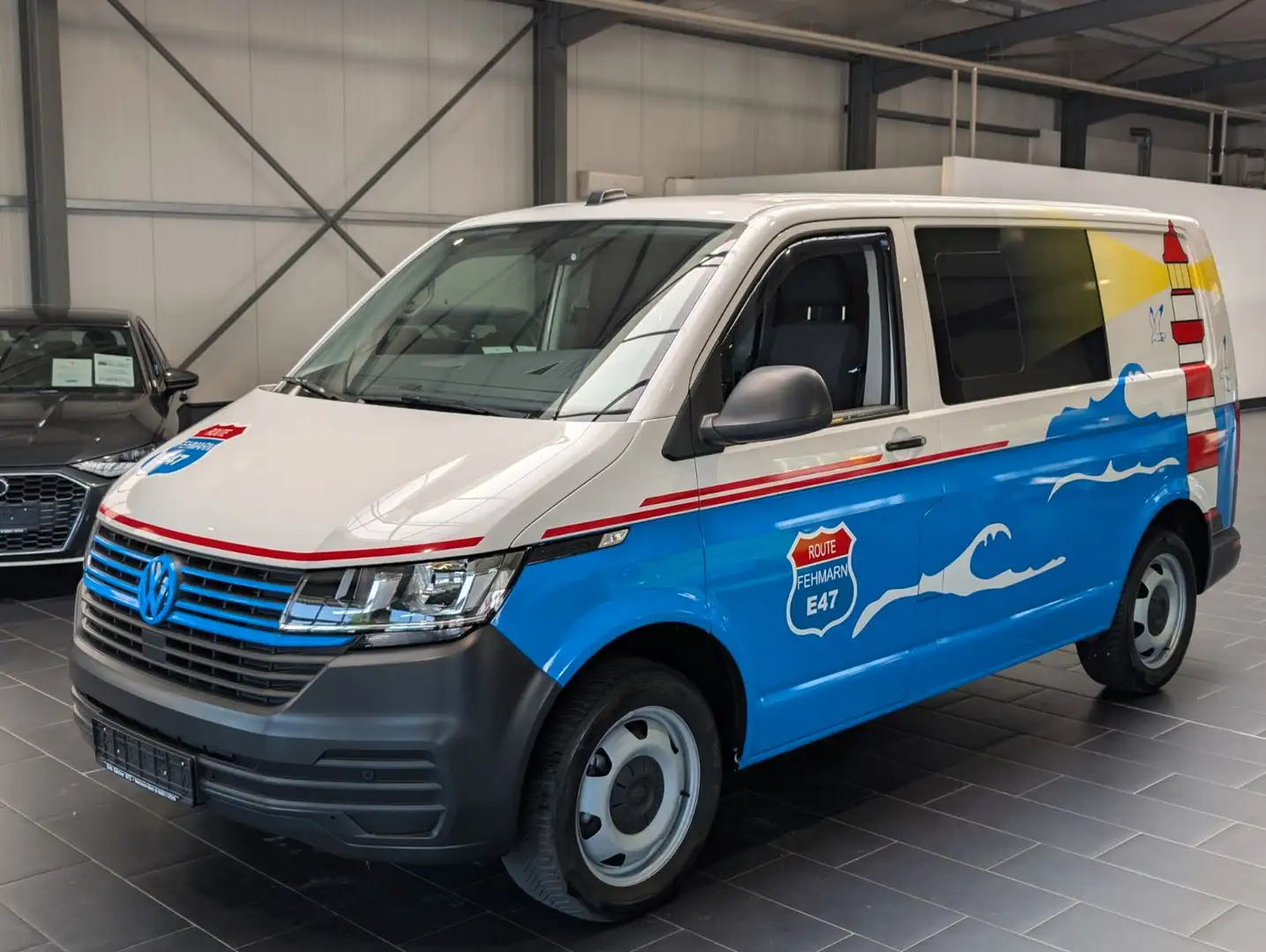 Volkswagen T6 Transporter Transporter T6.1 Klima Standheizung PDC 1. Hand Weiß - 1