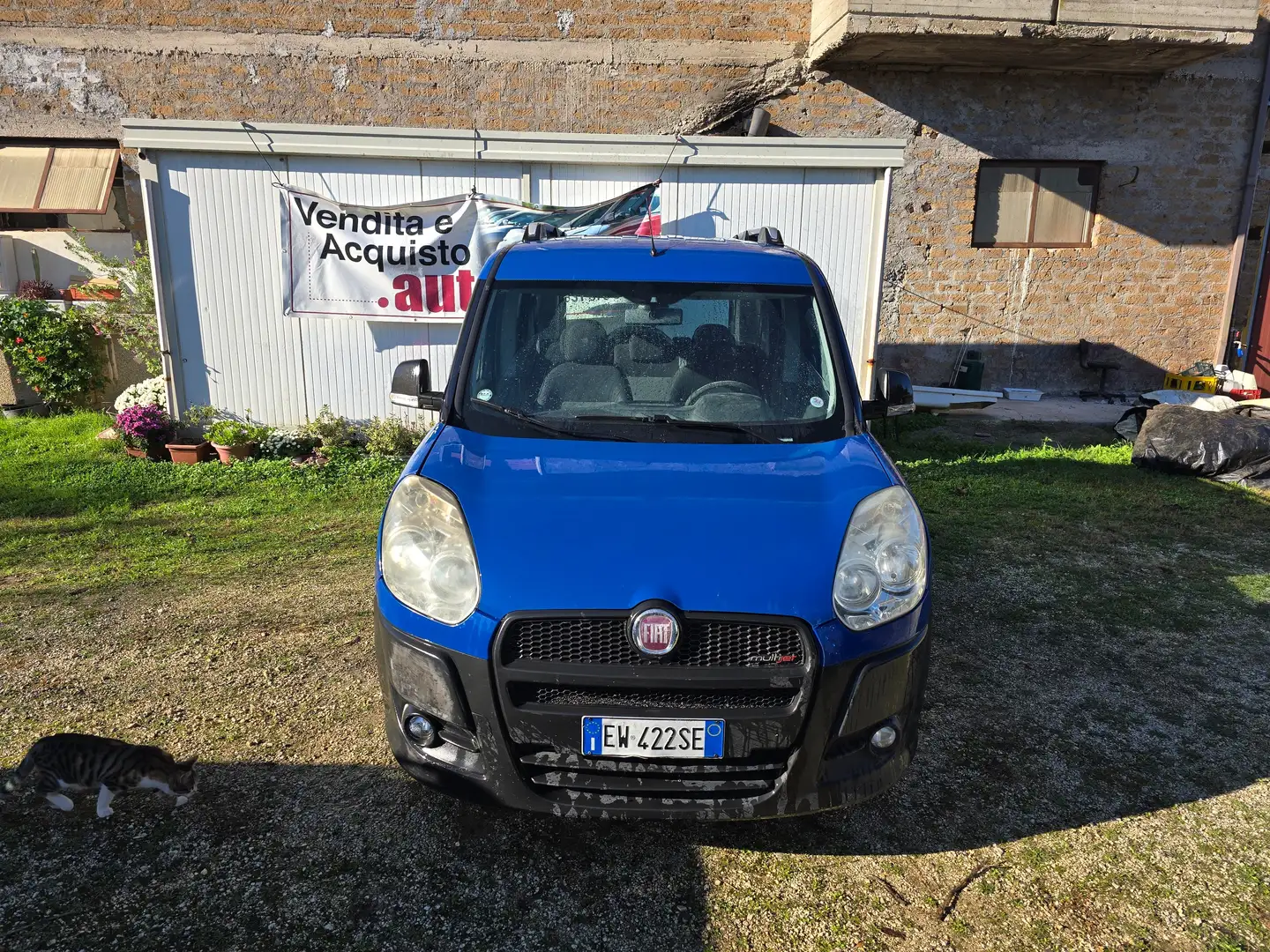 Fiat Doblo Doblo II 2010 1.6 mjt 16v Dynamic Blu/Azzurro - 1