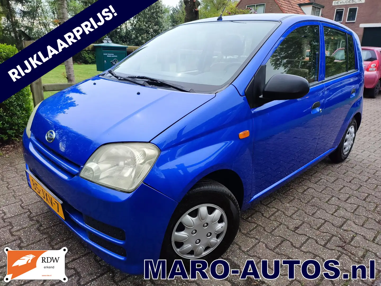 Daihatsu Cuore 1.0-12V 5d. Anniversary | NW. DISTR.+KOPPELING! 5- Azul - 1