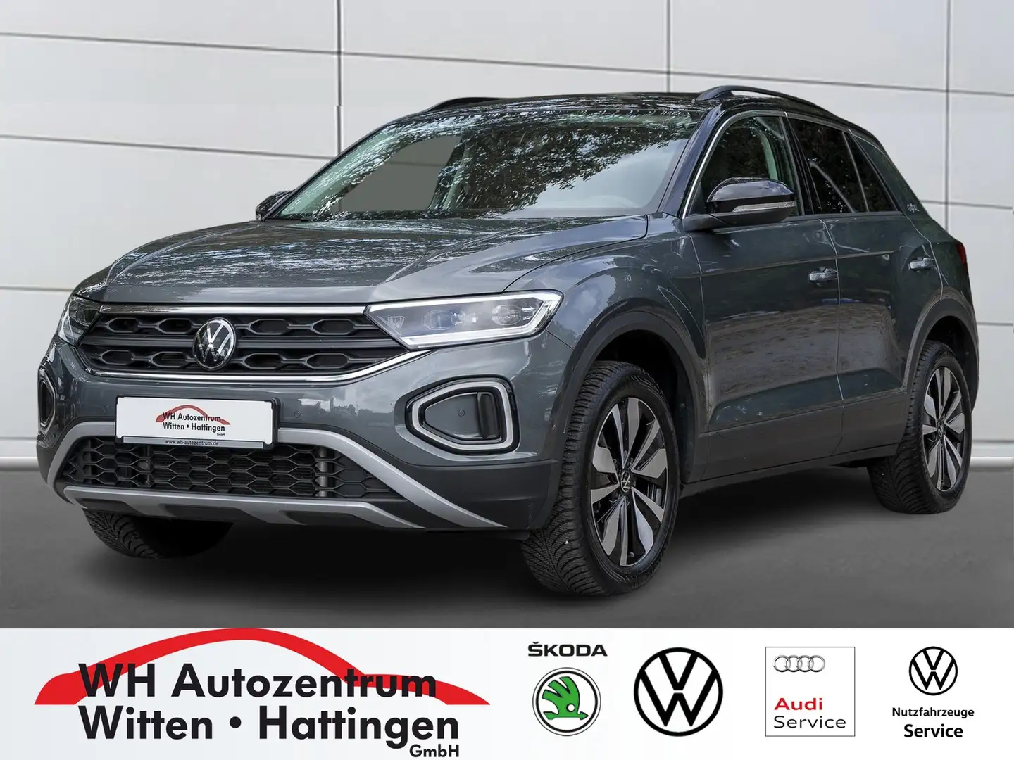 Volkswagen T-Roc 2.0 TDI DSG Goal AHK Navi ACC Kamera Grau - 1