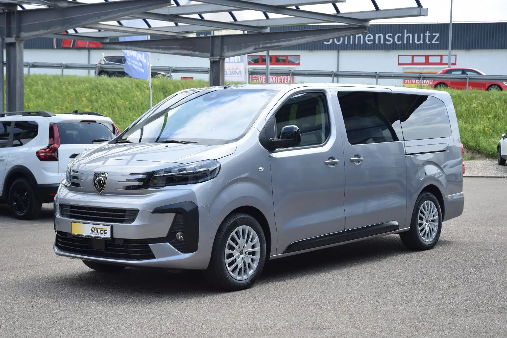 Peugeot Traveller L3 NAV ACC KAM SHZ 8-SITZE SCHIENE AHK Grau - 1
