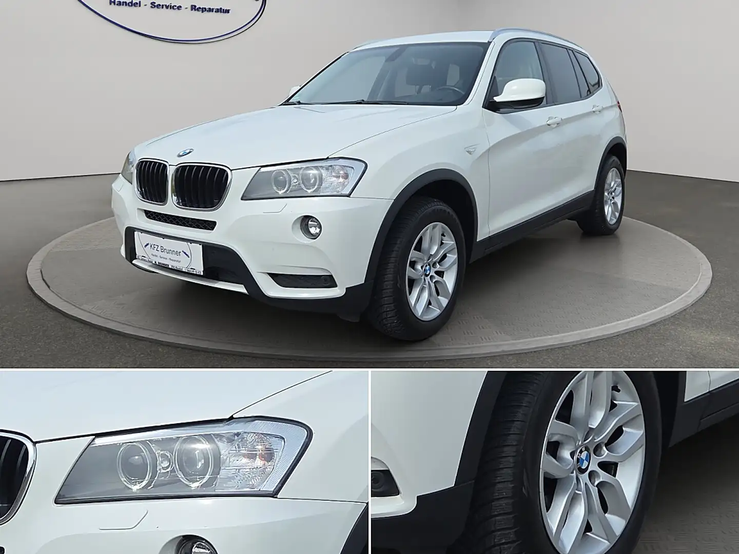 BMW X3 **AHK,NAVI,SITZH,LEDER** Weiß - 2