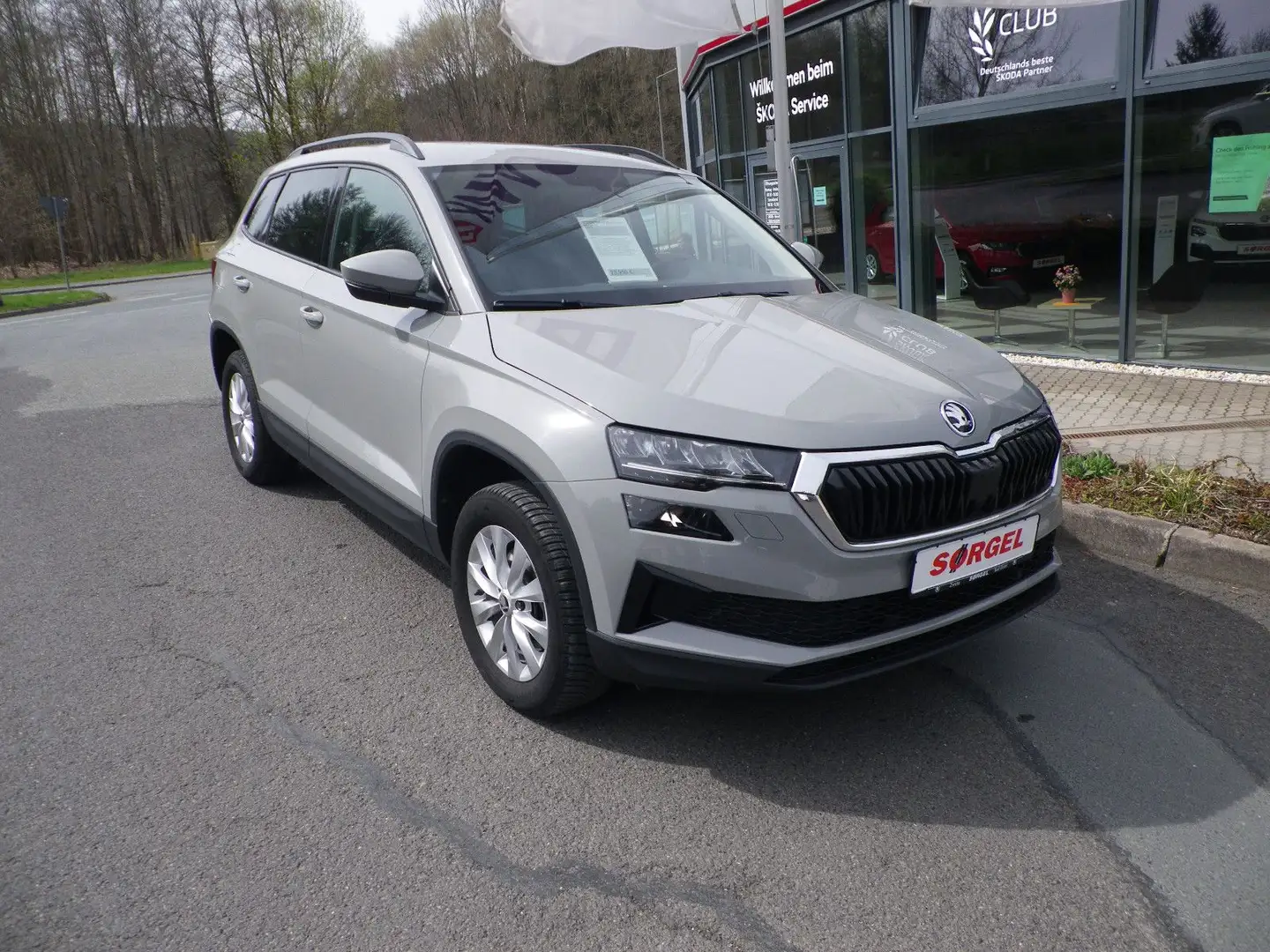 Skoda Karoq AMBITION 1.0TSI 81kW 110PS SHZ NAVI LED Gris - 1