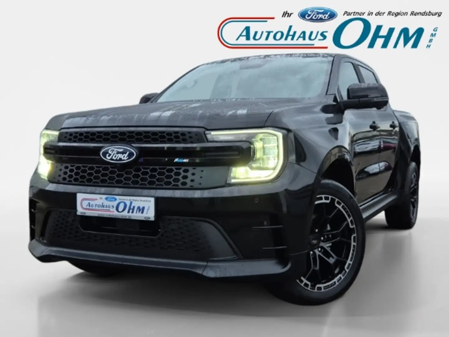 Ford Ranger Wildtrak e-4WD Doppelkabine - 360° - AHK- el. Roll Schwarz - 1