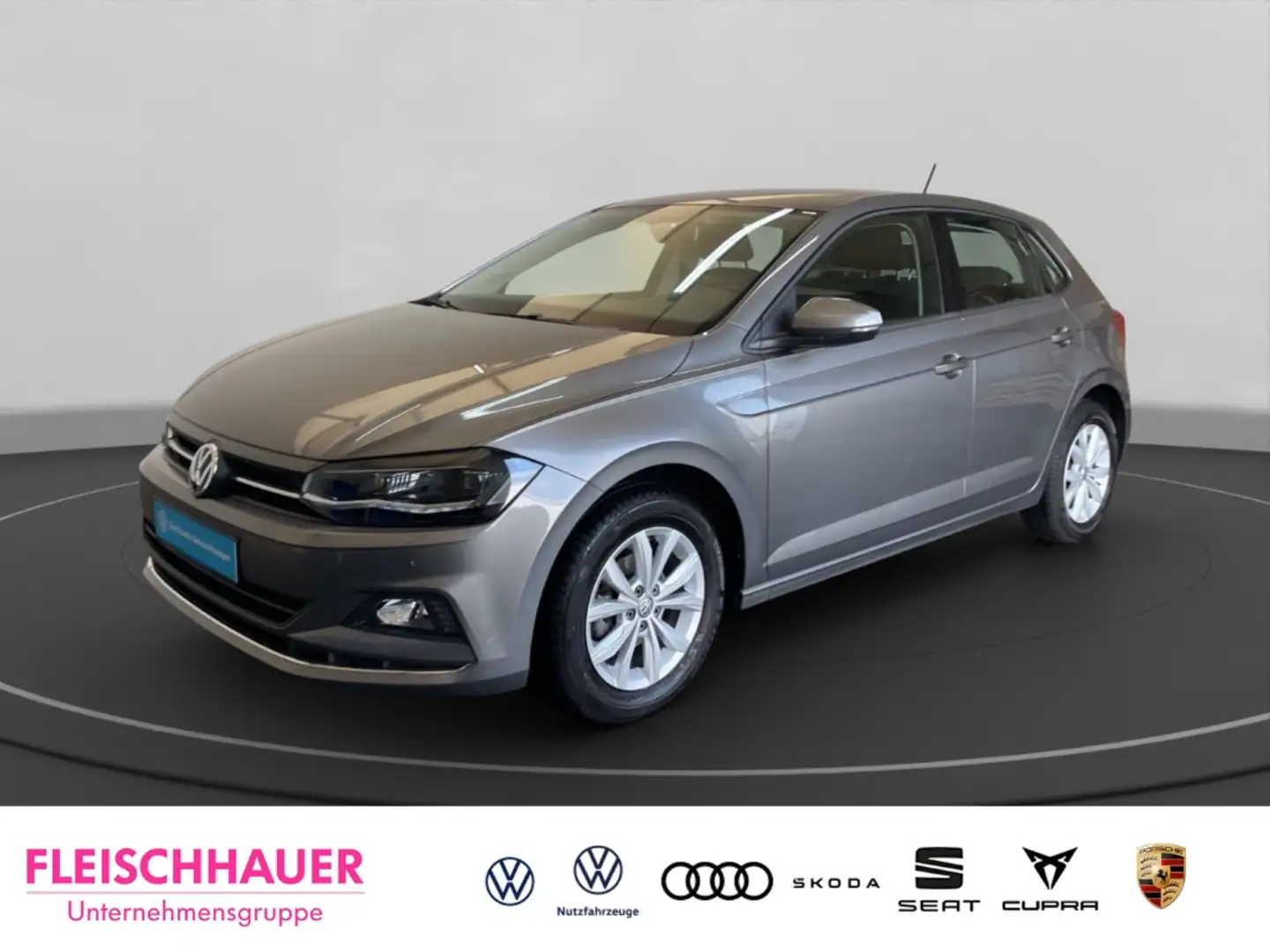 Volkswagen Polo 1.0 TSI Highline Navi LED CarPlay Kamera Climatron Gri - 1