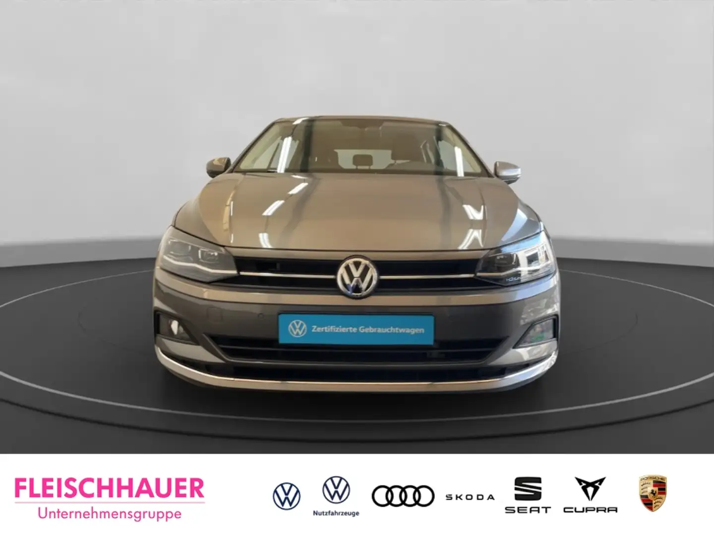 Volkswagen Polo 1.0 TSI Highline Navi LED CarPlay Kamera Climatron Gri - 2