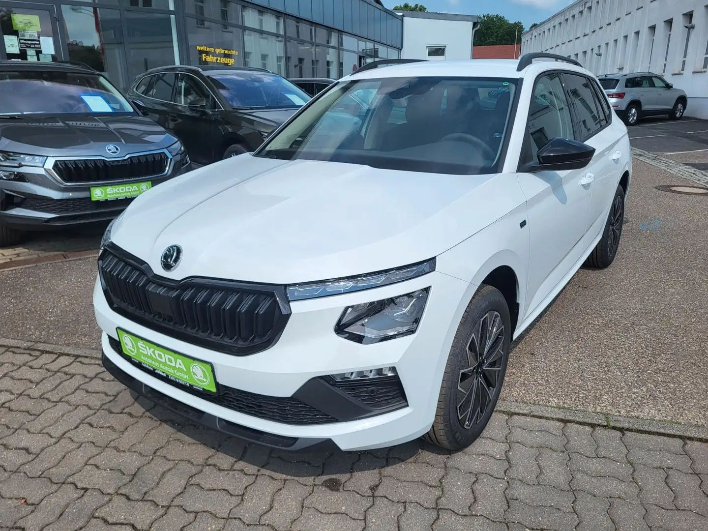 Skoda Kamiq Tour Sondermodell 1.0 TSI 85 kW DSG NEU Weiß - 1