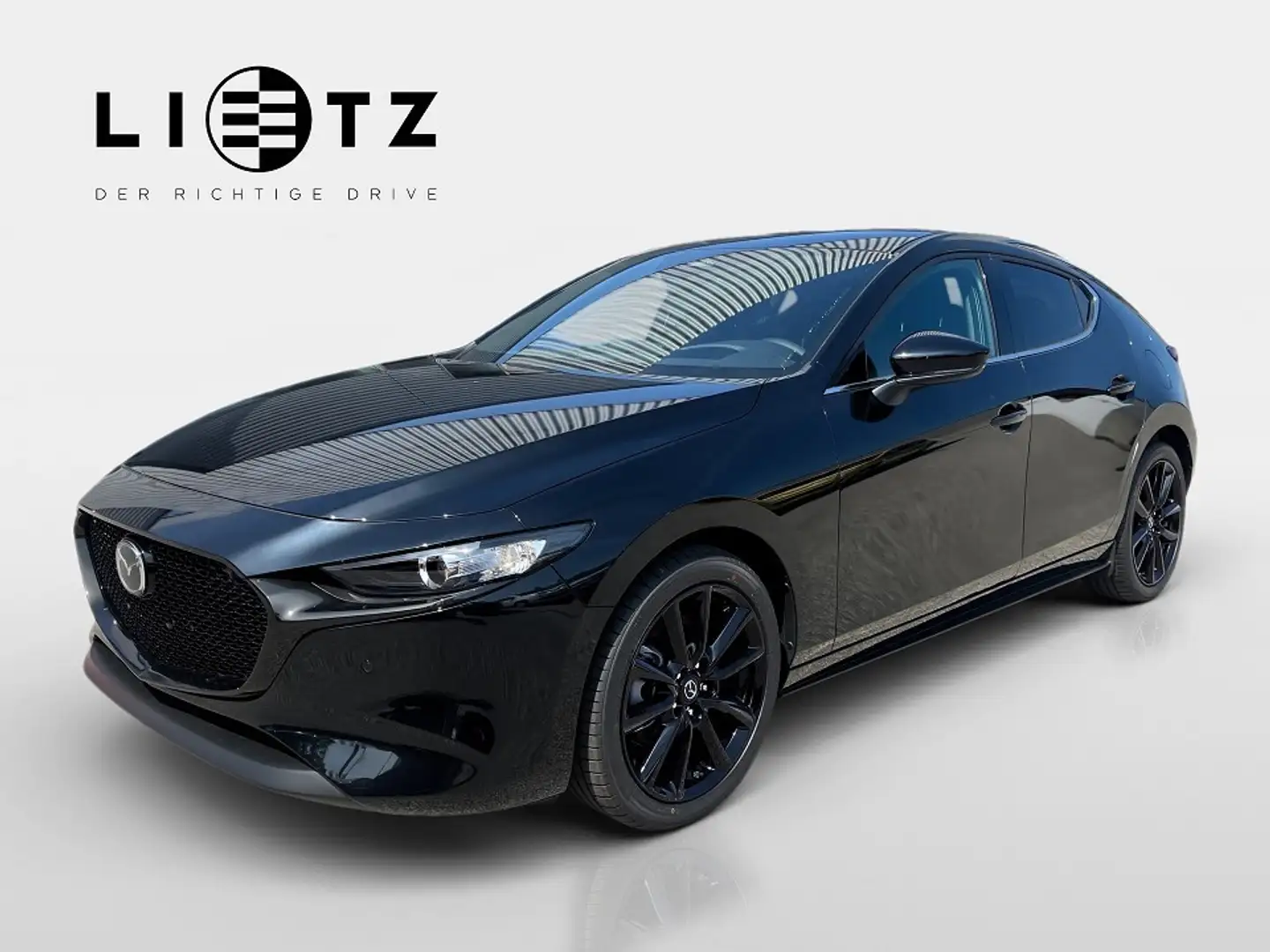 Mazda 3 5HB 2.5L e-SKYACTIV G 140ps 6MT 2WD HOMURA Schwarz - 1
