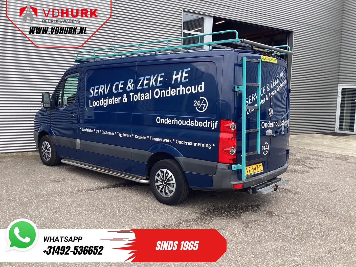 Volkswagen Crafter 2.0 TDI L2 EXPORT ONLY 3.5t Trekhaak/ Imperiaal/ C Bleu - 2